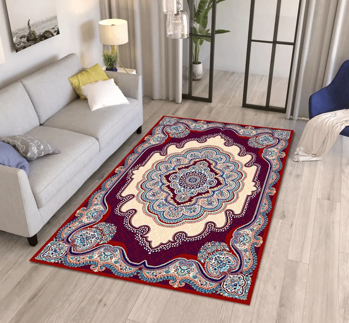 Room view for SH2089 heatwoven carpet