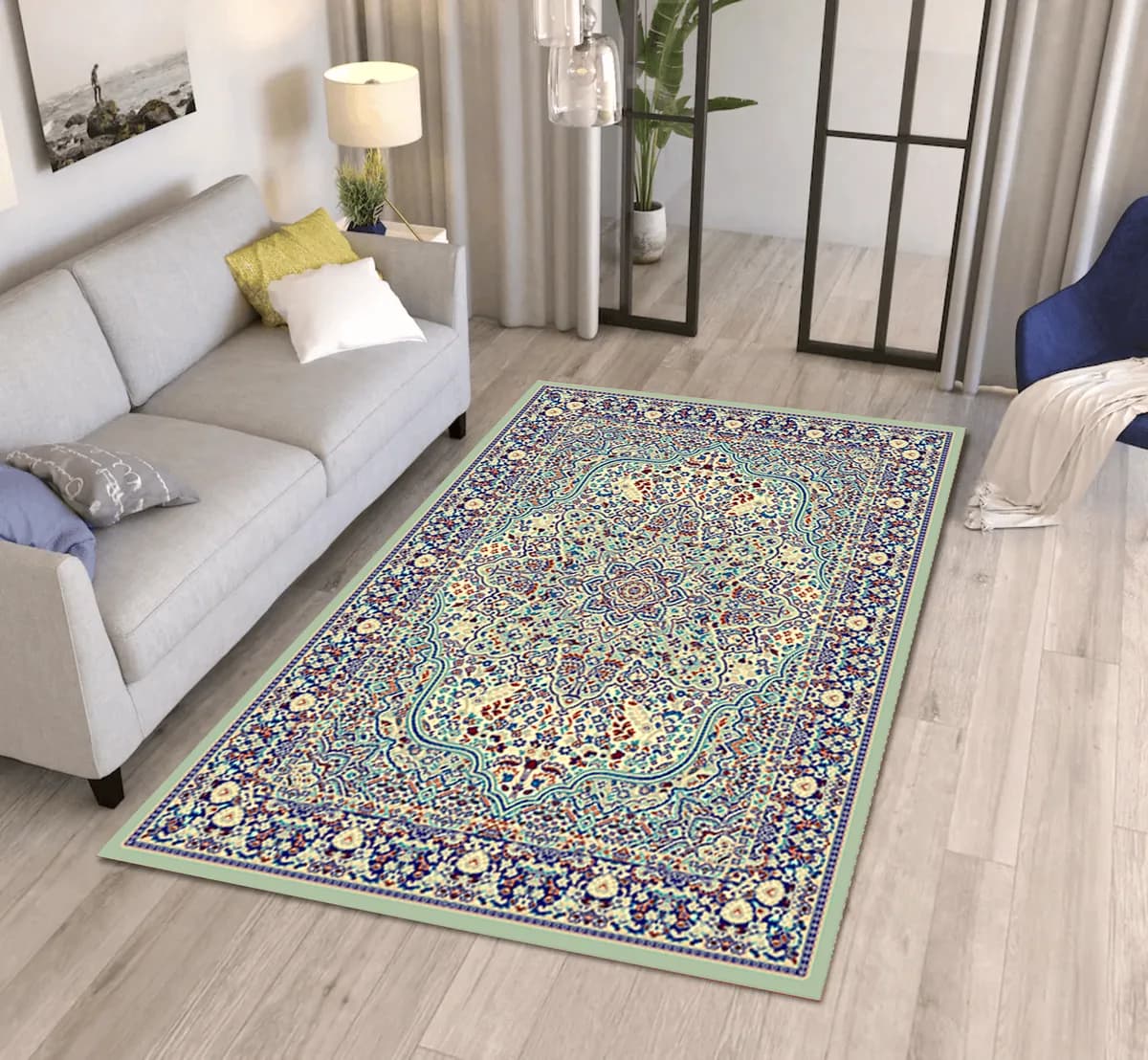 Room view for SH2166 heatwoven carpet