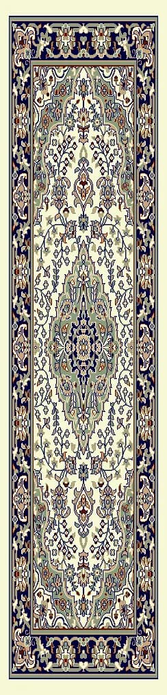 2x5 ft design image for Classic Mahal Heatwoven Carpet