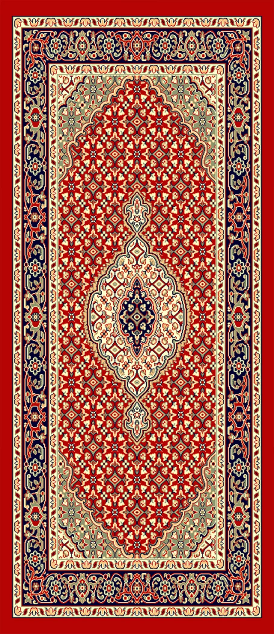 3x5 ft design image for Elegant Persian Heatwoven Carpet