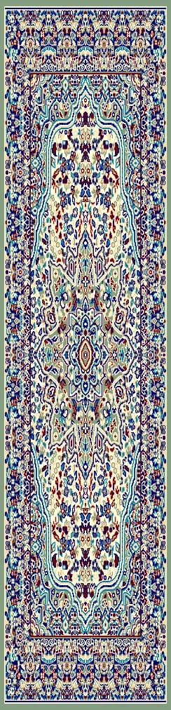 2x5 ft design image for Regal Border Heatwoven Carpet
