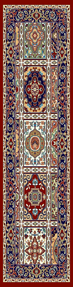 2x5 ft design image for Sapphire Runner Heatset Carpet