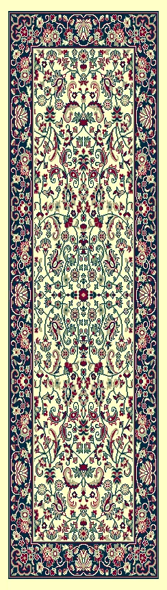 2x5 ft design image for Royal Corridor Heatset Carpet