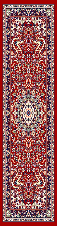 2x5 ft design image for Traditional Vine Runner Carpet